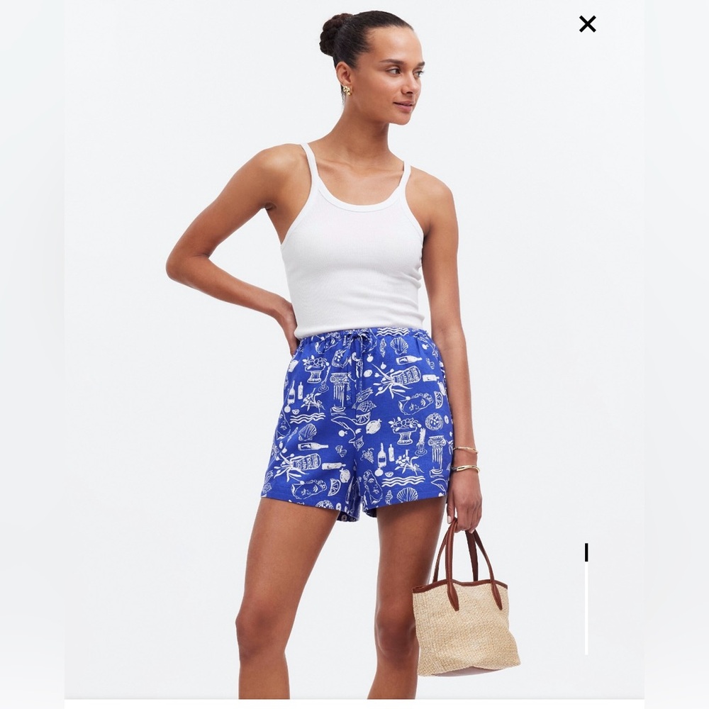 Madewell x Lisa says Gah Drawstring Shorts